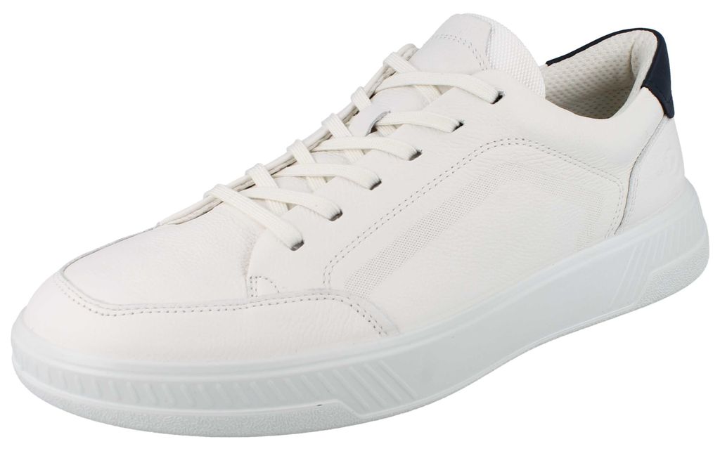 ECCO Move M Herren Schnürschuhe weiss marine Glattleder - Produktbild 