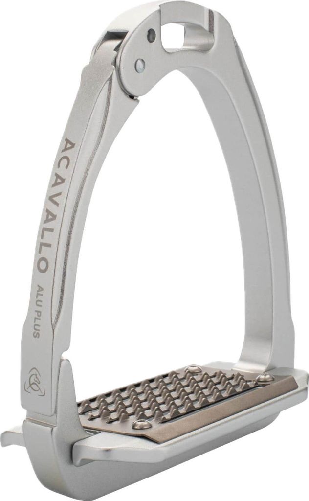 Acavallo Arena Aluplus 2.0 Steigbügel Silber 12 cm Silber Produktbild 6