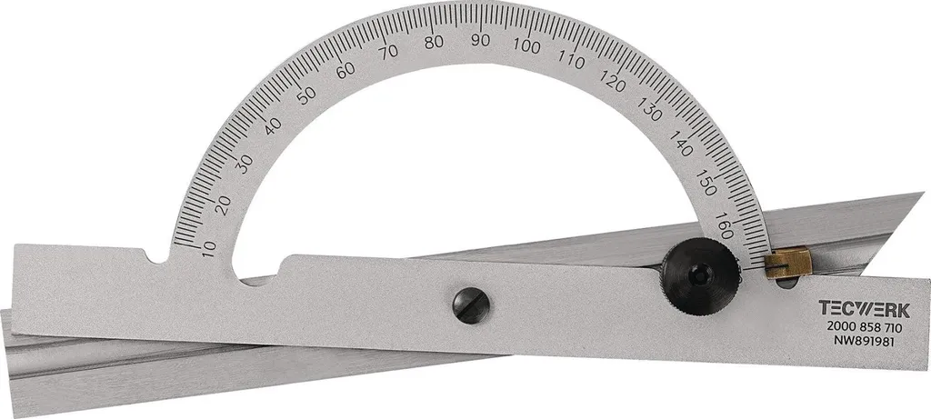 Goniometro di Precisione Ø 150 mm Asta 300 mm - Edizione in Acciaio