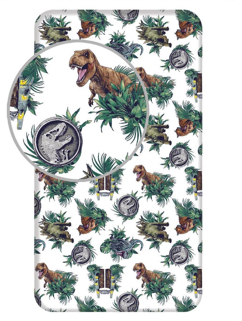 Jurassic World Dominion Spannbetttuch Betttuch Produktbild 