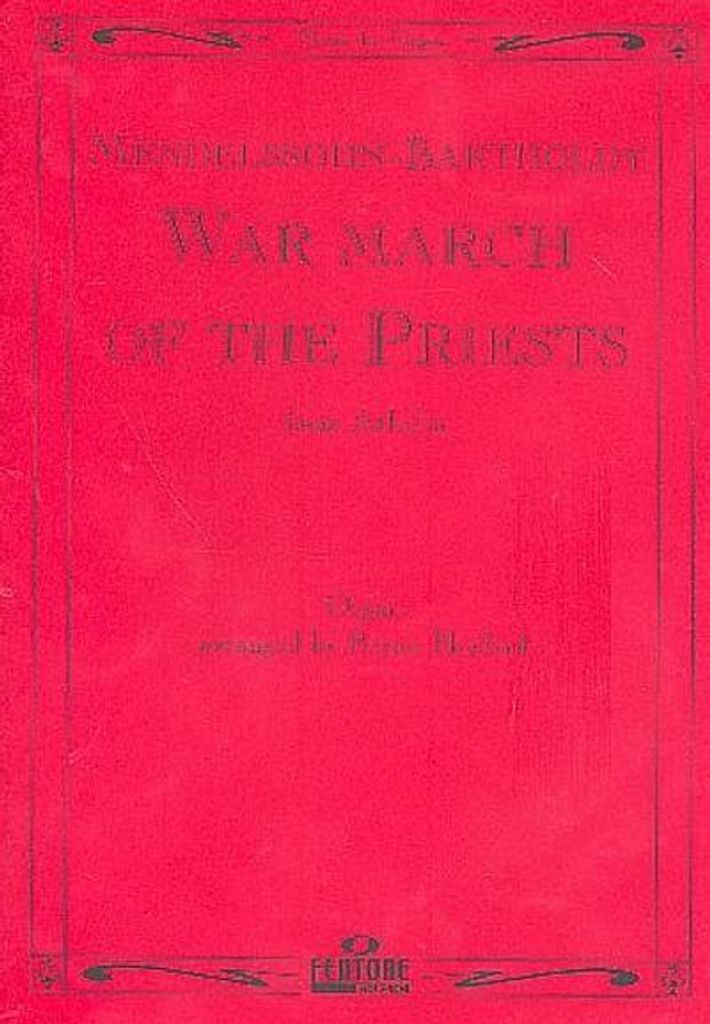 War March of the Priestsfor organ