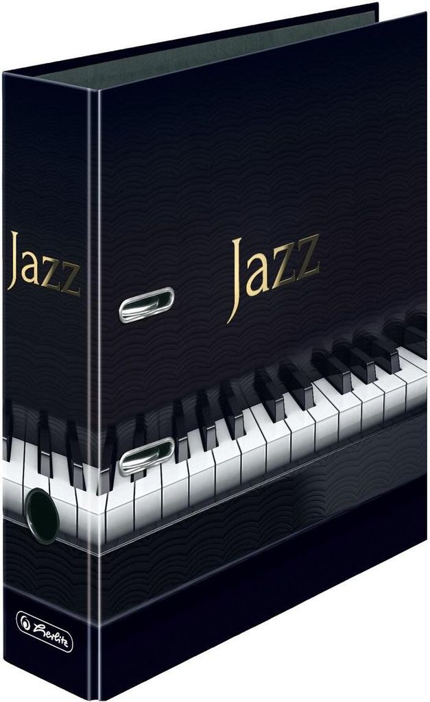 Herlitz Motivordner / DIN A4 / 80mm breit / "Jazz"