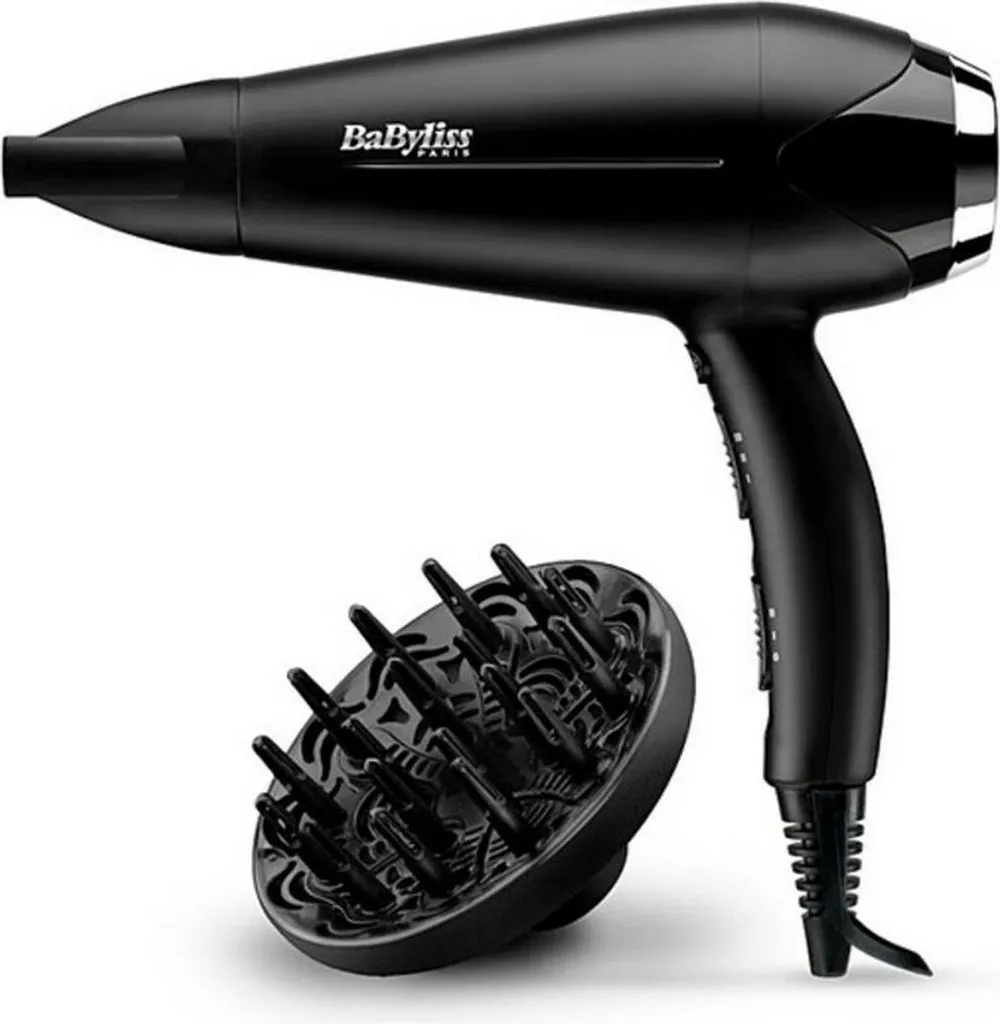 Phon BaByliss D572DE 2200W Ionico: Capelli Lucenti e Senza Crespo