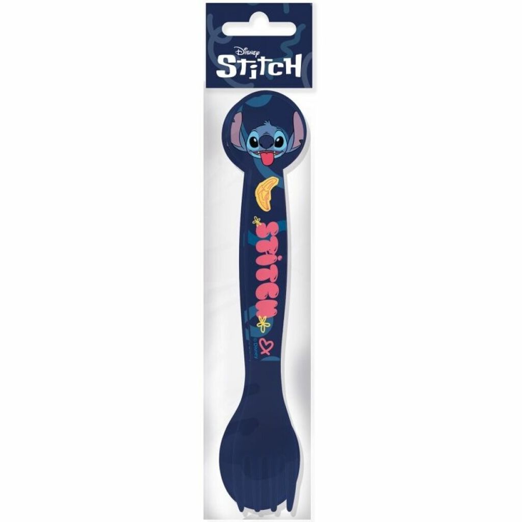 Disney Stitch - Zestaw plastikowych sztućców z kolekcji Zdjęcie produktu 