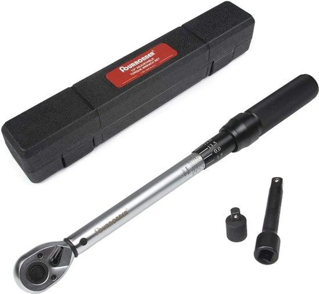 Clé dynamométrique 1/2 pour serrage de roues auto et moteur 25-220Nm