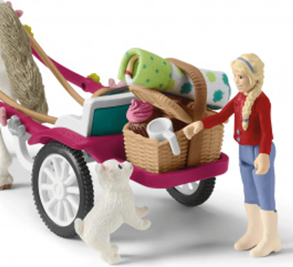 Calèche Schleich 42467 avec Figurines et Accessoires de Concours - 13
