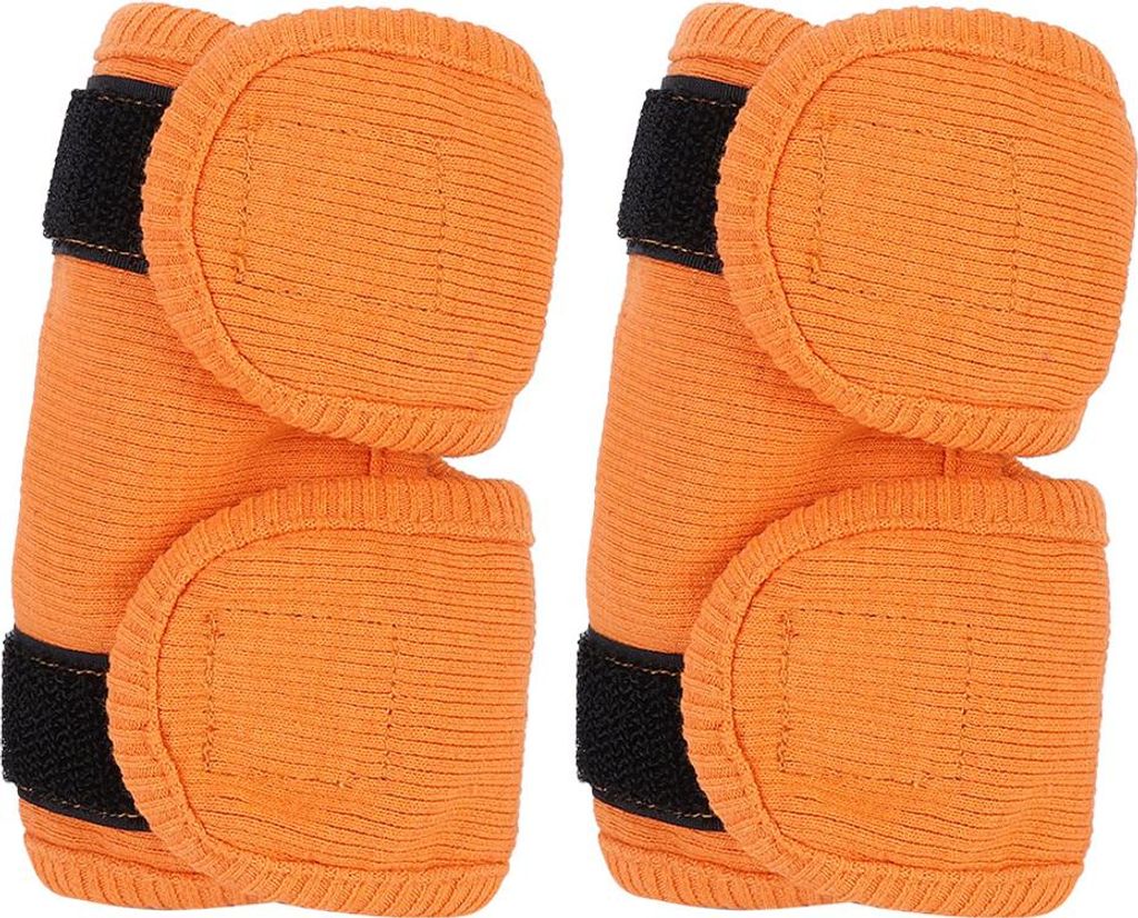 2pcs Hundekatze Beinklammer Ellbogen Beschützer warme Knieschalter Operation Wunde Leggings Wächter L.