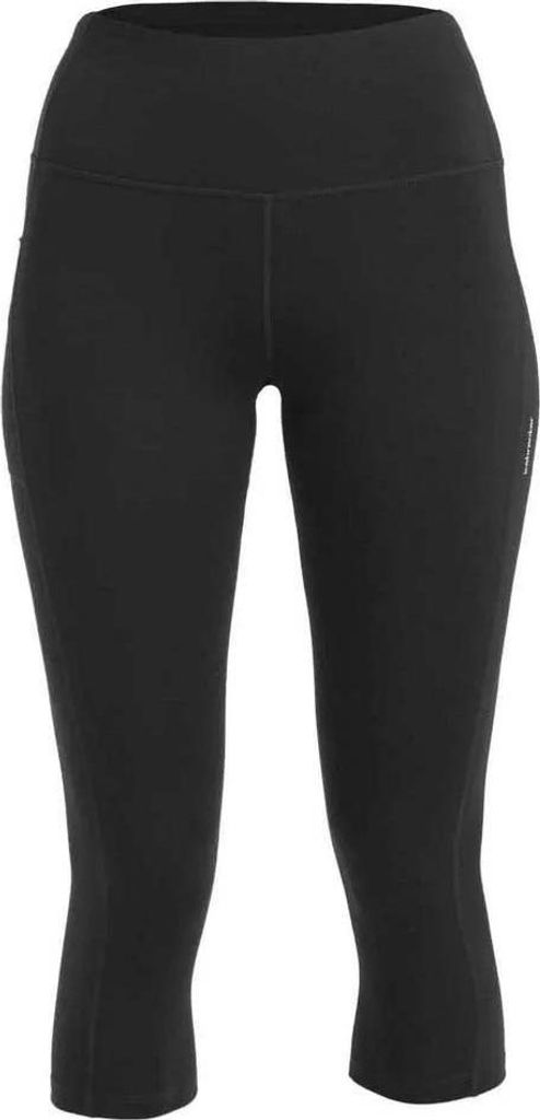 Icebreaker Merino 260 Fastray Ii 20 ́ ́ High Rise 3/4-leggings Schwarz M Damen Schwarz M