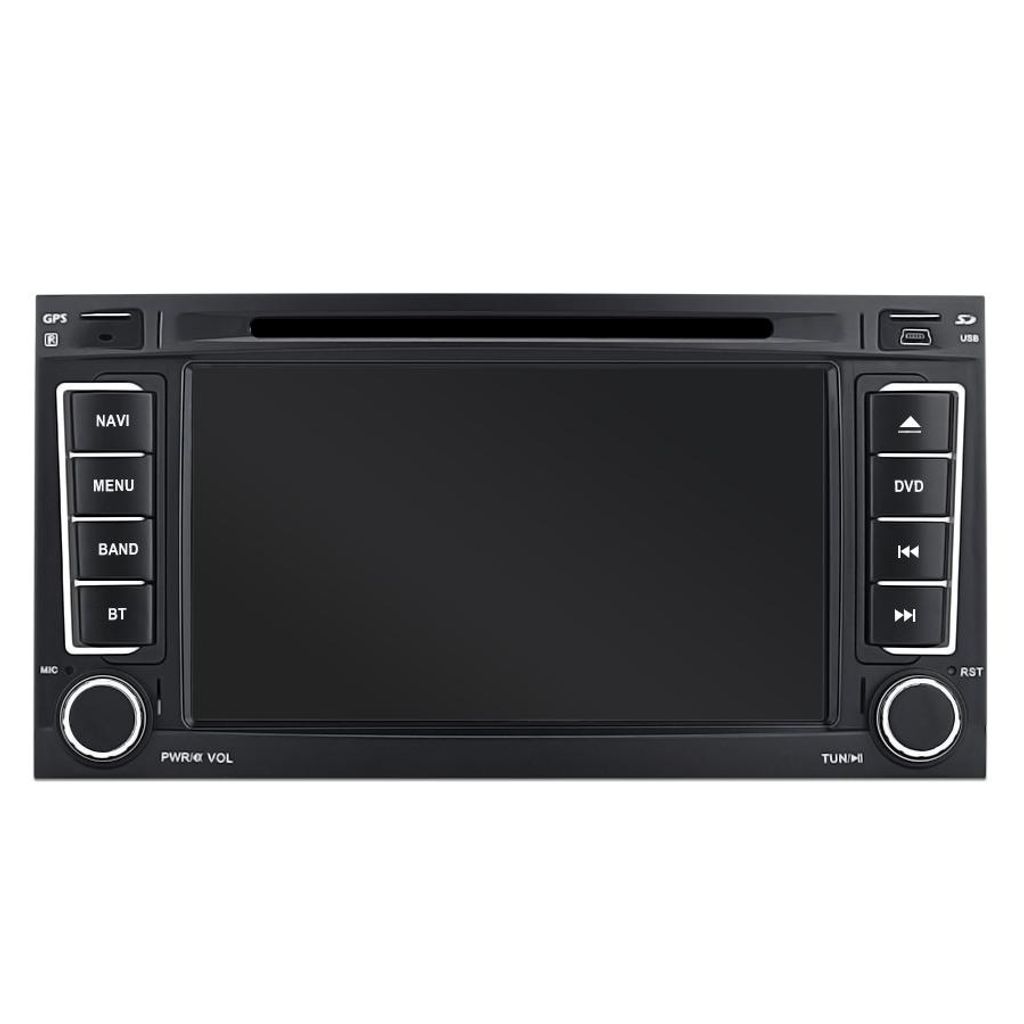7 Zoll Radio mit CD 32GB für VW T5 Multivan 2008–2015 Produktbild 
