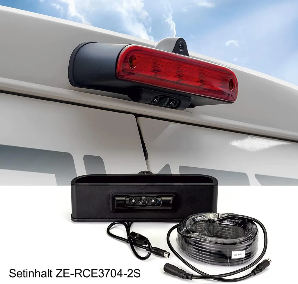 Système de rétrovision Zenec ZE-RCE3704-2S avec caméra double objectif - 2
