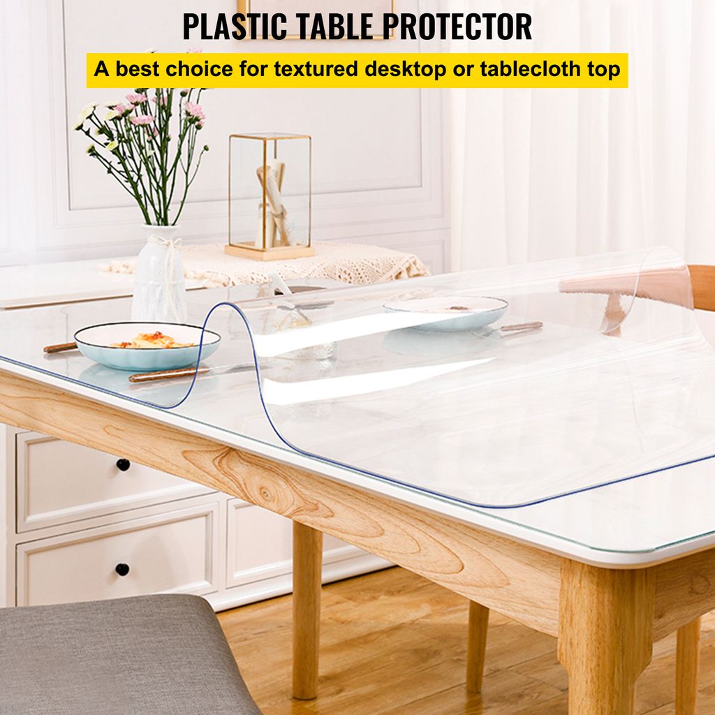VEVOR plastový kryt na stůl 61 x 152,4 cm, 1,5 mm silný Obrázek produktu 2