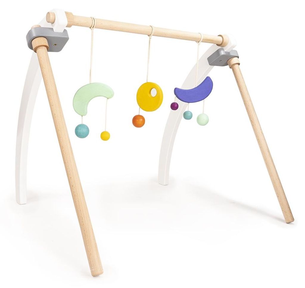 Bajo Babygym Holz Spielbogen für Babys modernes Design