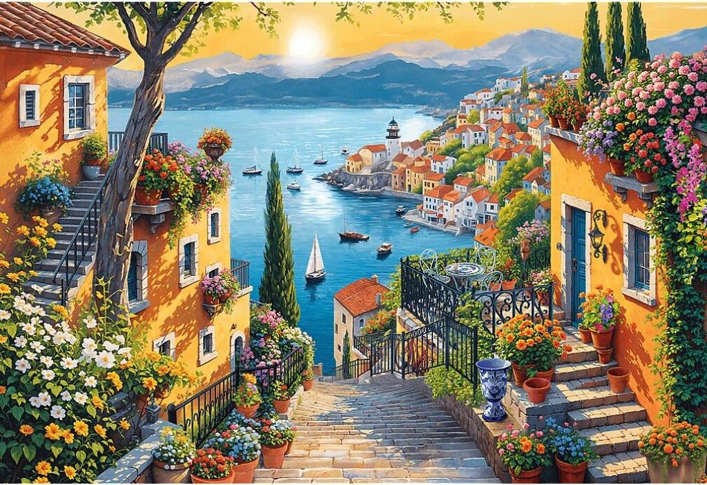 PUZZLE 1500 Nadmorski widok 26216 Zdjęcie produktu 