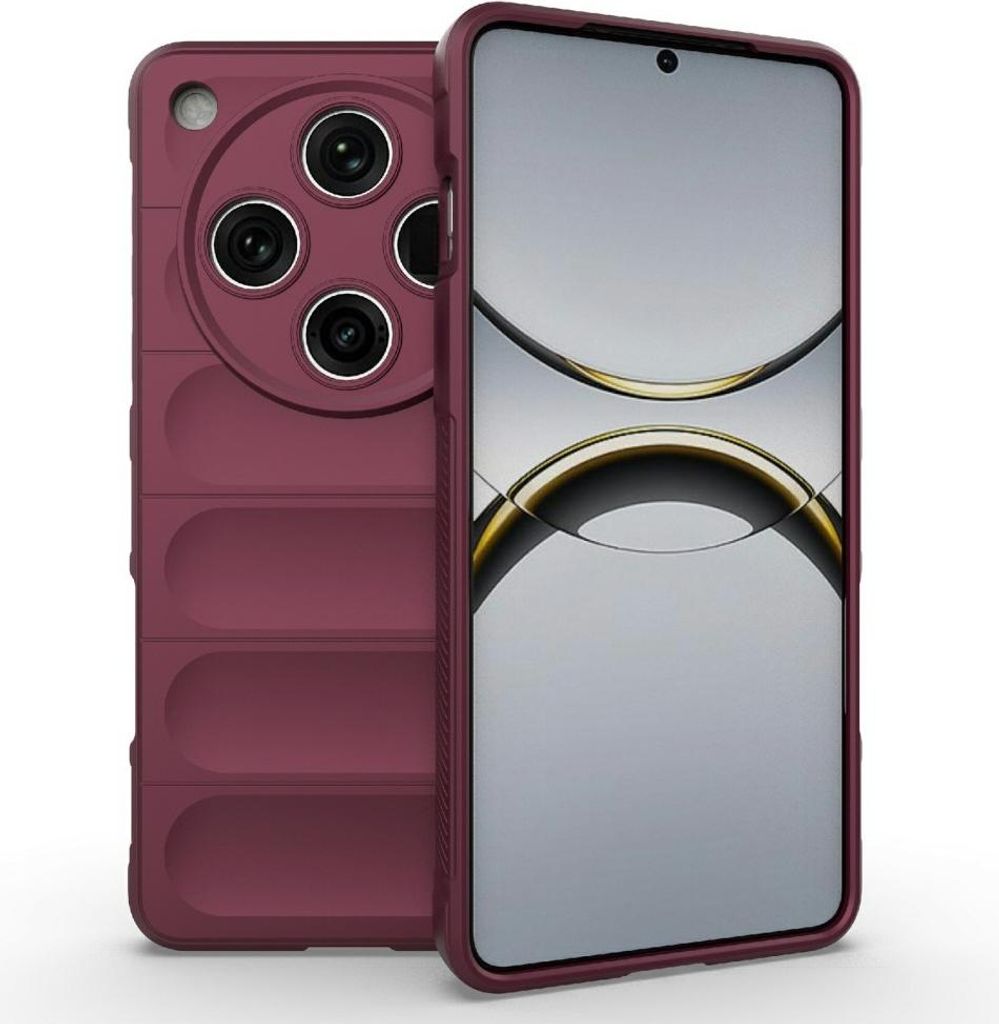 OPPO Find X8 Pro Hülle - Coverup Hands-On Rugged Back Cover - Bordeaux