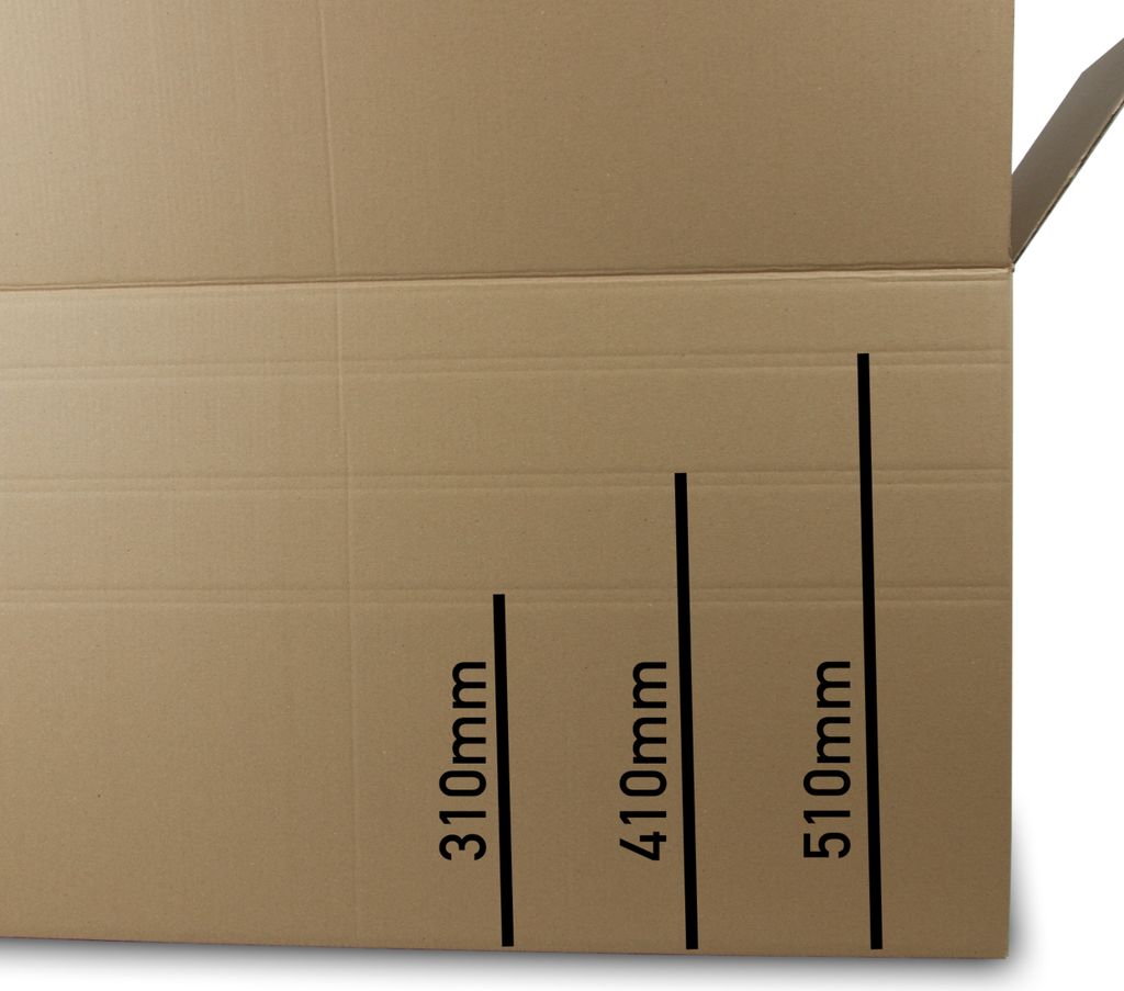 Karton 1200 x 600 x 600 mm. DHL Karton 120 x 60 x 60 cm Produktbild 4