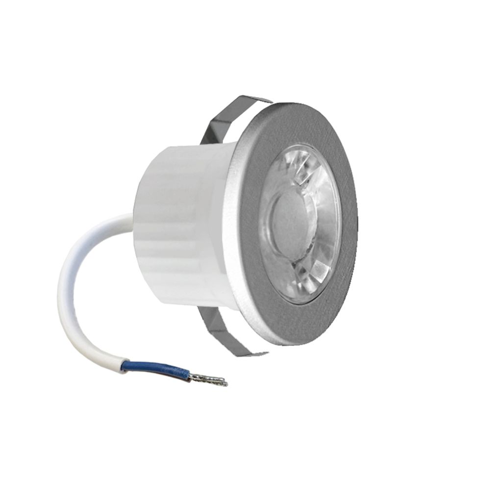 LED Mini Spot Aluminium Einbaustrahler 230V 3W 260lm Vollmetall tagesweiß 4200K 