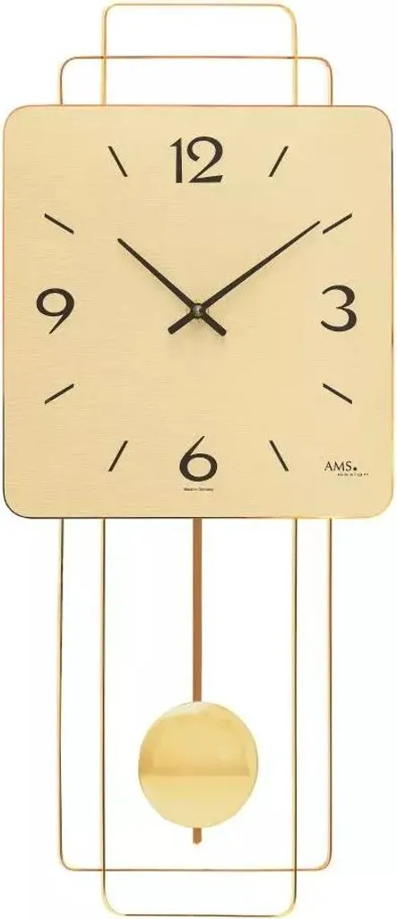 Horloge murale AMS 7501 silencieuse pour ne plus subir les tic-tac