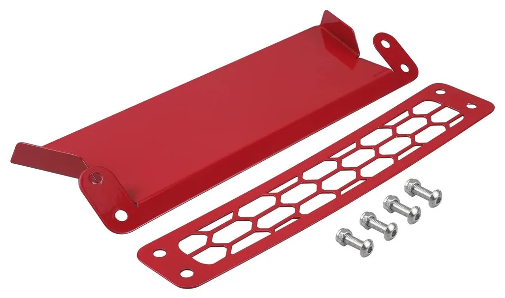 Kit pales d'admission d'air en acier rouge haute résistance V2
