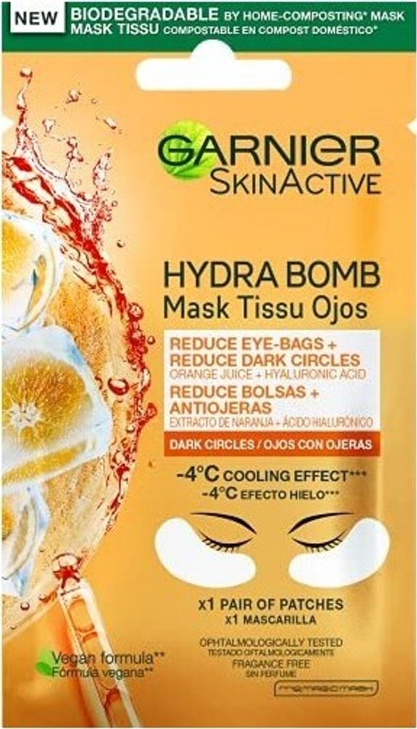 Garnier Skin Active Anti-Fatigue Eye Mask 2 Patches