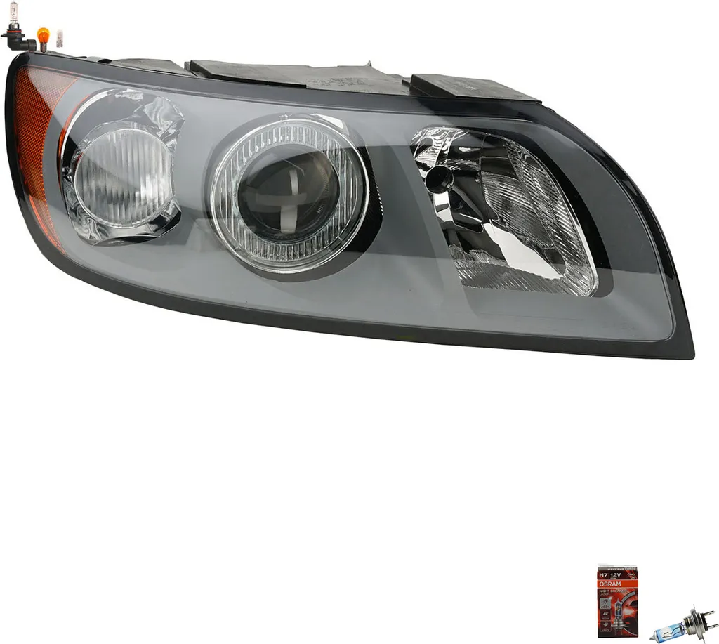 Proiettore Johns Destro Volvo V50 (04-07) + Osram Night Breaker Laser