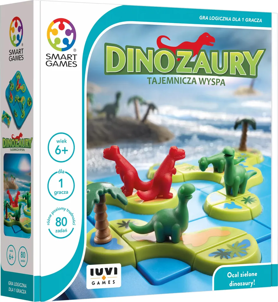 Dinosaurs Mystery Island Smart Games - Développez la Logique de votre Enfant