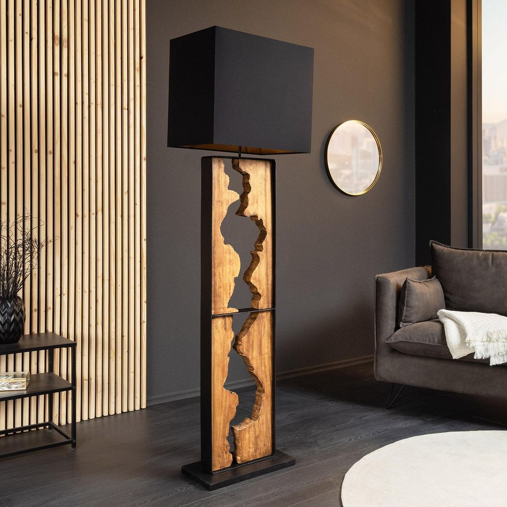riess-ambiente Stehlampe DESIGNED BY NATURE 165cm natur Produktbild 