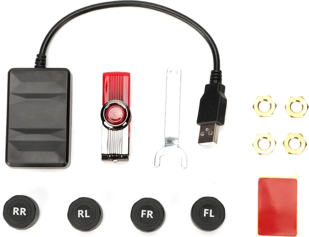 TPMS Android USB avec Alarme Automatique et Capteurs de Pression Externes - 2