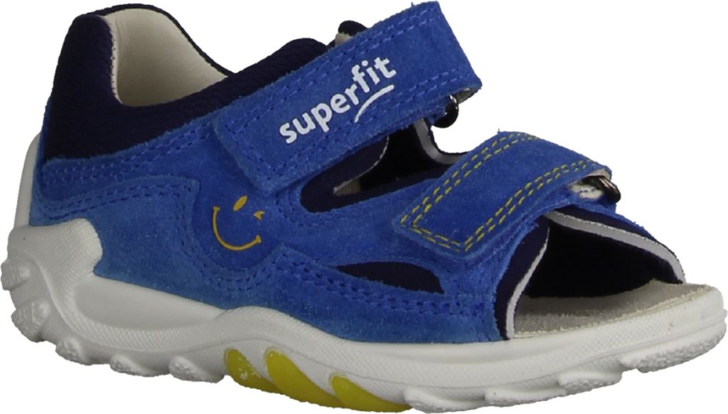 Superfit 1 000034 8020 Flow Jungen Lauflernsandale Blau, Blau, Gr. 20
