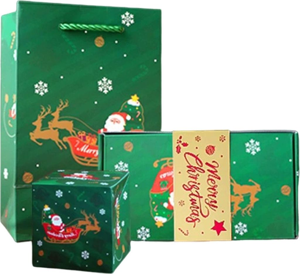 Weihnachtsgeschenkbox Explosion für Geld, Frohe Weihnachten, faltbare hüpfende Geschenkbox, Pop-Up-Spardose für Partybedarf