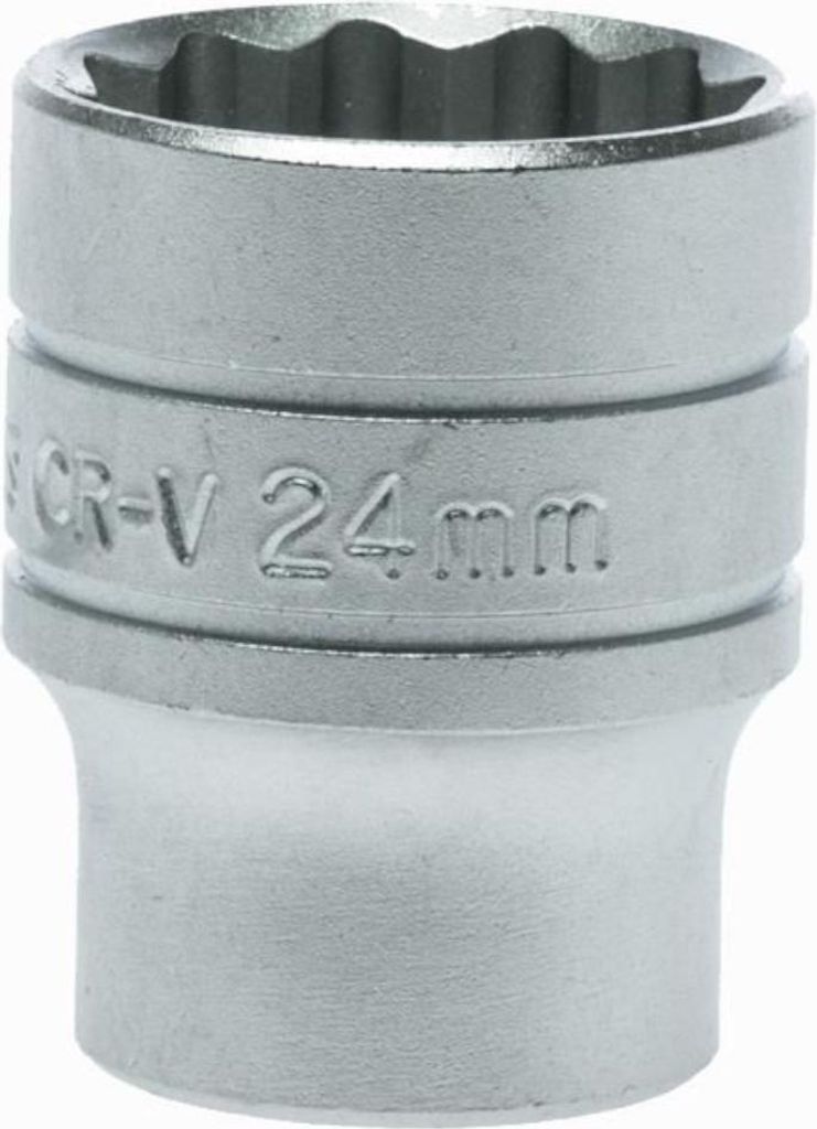 TENG TOOLS 12er-Nuss M120524-C 24x40mm mit 1/2 CRV-Schaft 5020385130722