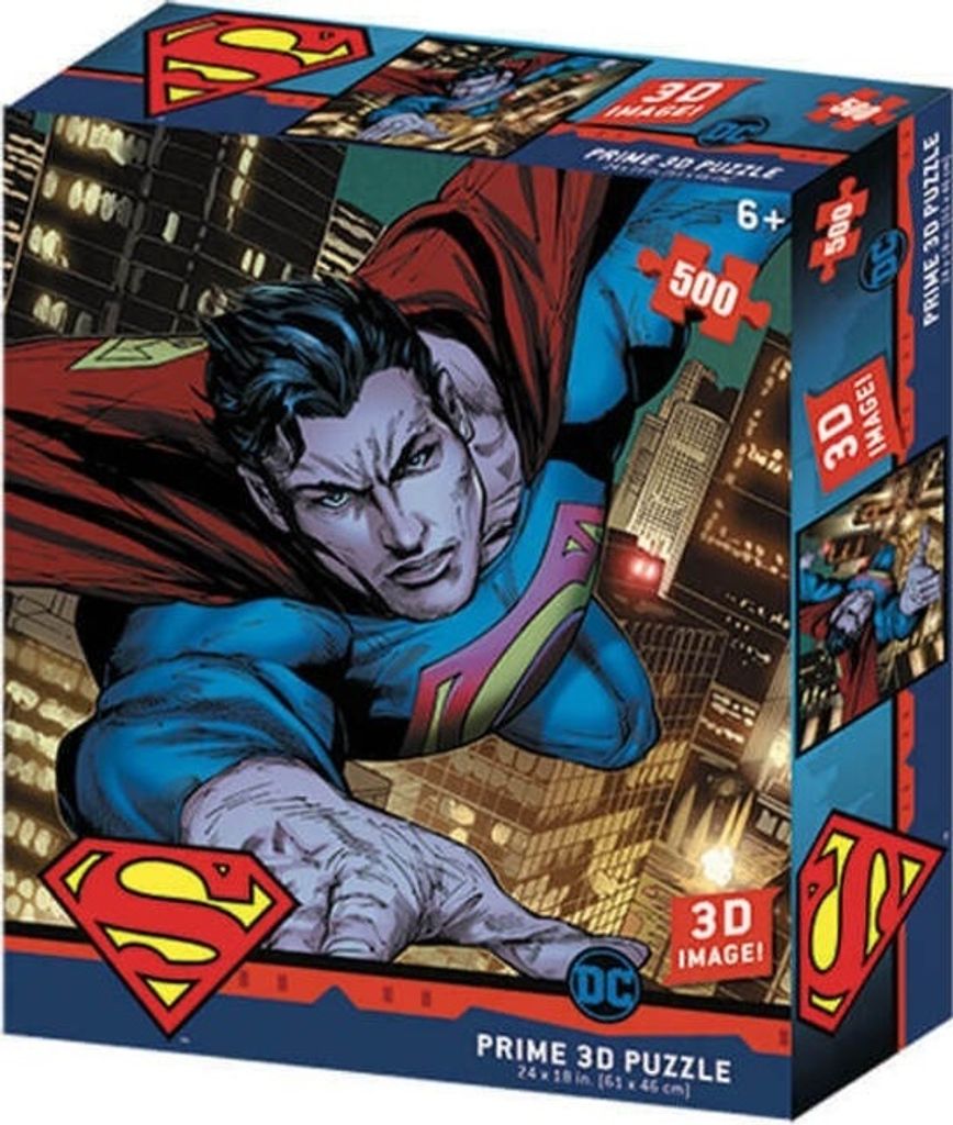 Superman - 3D Puzzle BS2318 (Einheitsgröße) (Bunt)