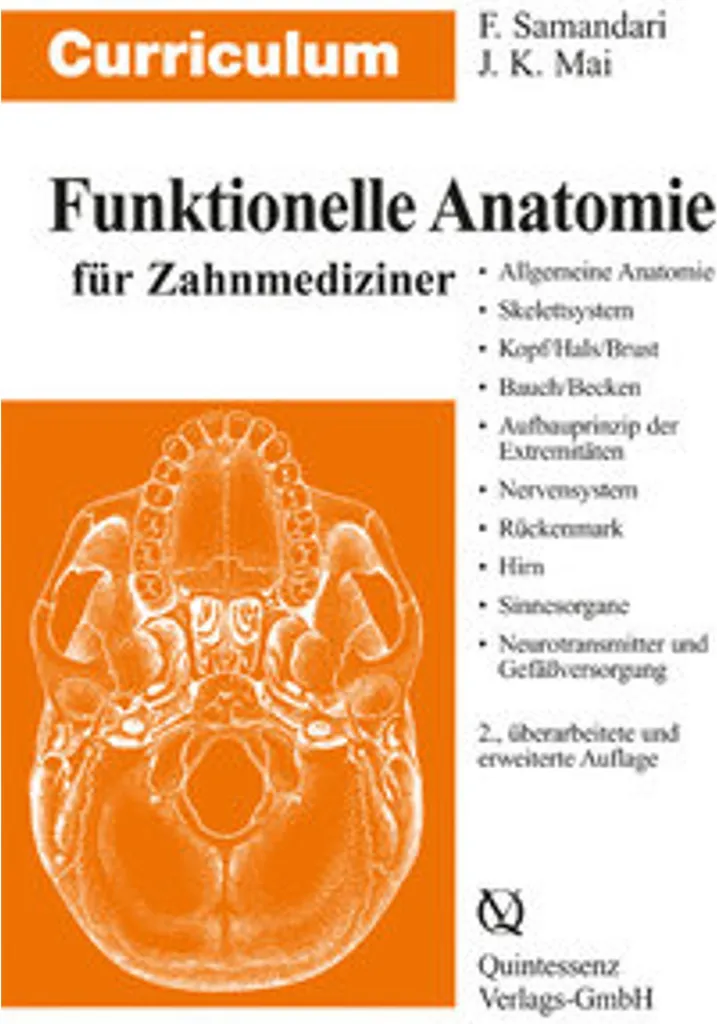 Anatomie Fonctionnelle pour Dentistes avec Illustrations et Schémas