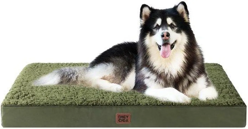 Coussin pour chien XXL orthopédique et déhoussable épaisseur 9 cm