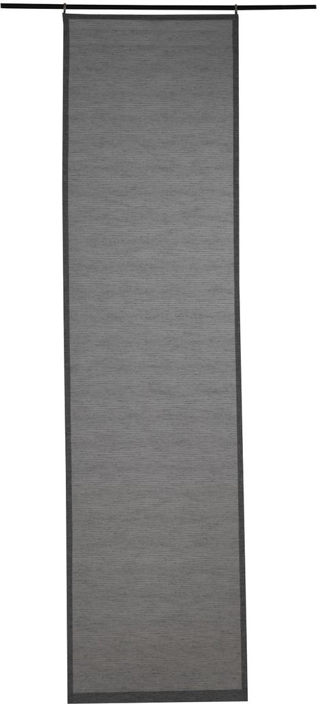 Flächenvorhang - 60 x 245 cm - Stahlgrau Produktbild 