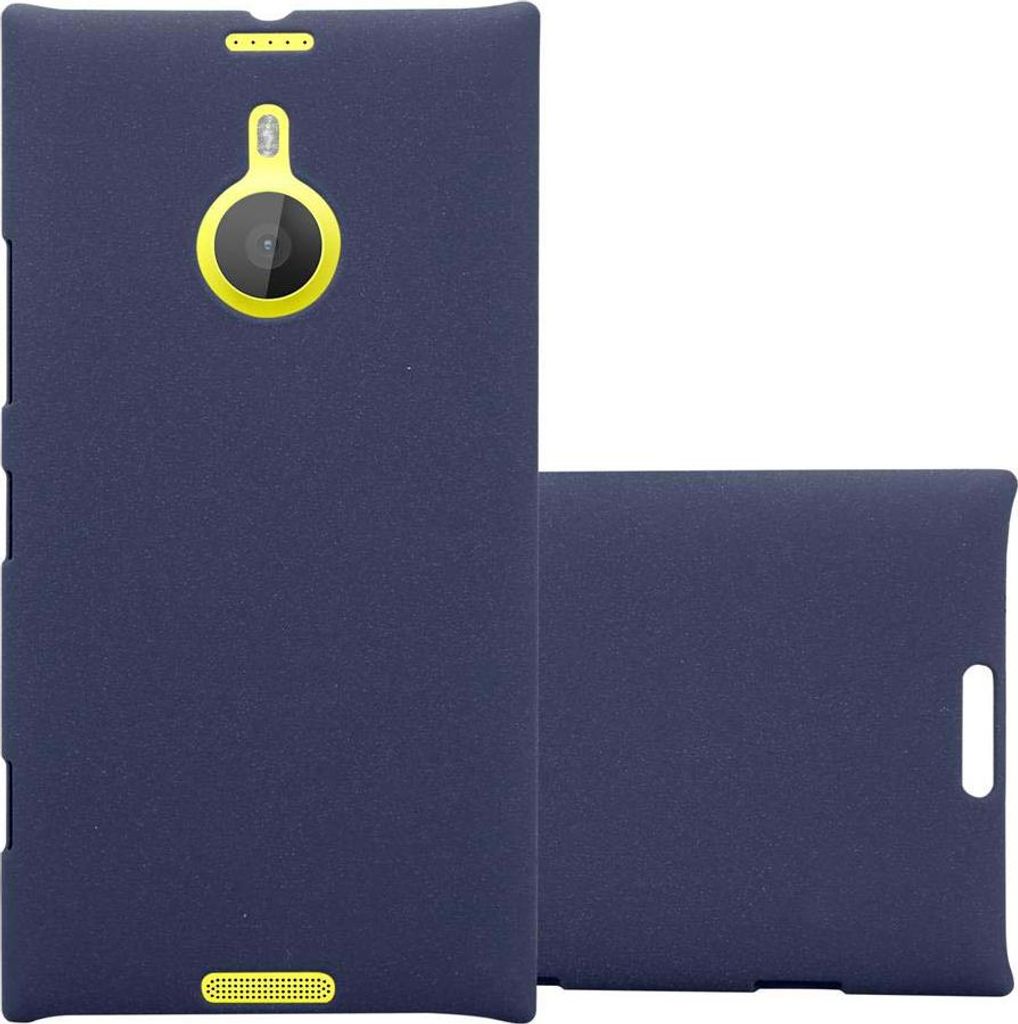 Cadorabo Schutzhülle für Nokia Lumia 1520 Hülle in Blau Etui Hard Case Handyhülle Cover