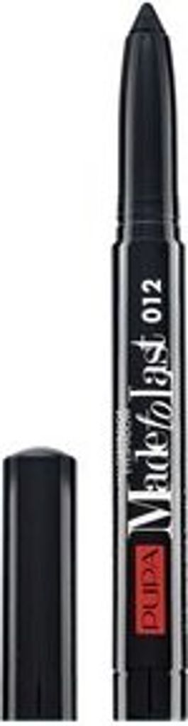Pupa Made To Last Waterproof Eyeshadow 012 Extra Black langanhaltender Lidschatten in Stiftform 1,5 g