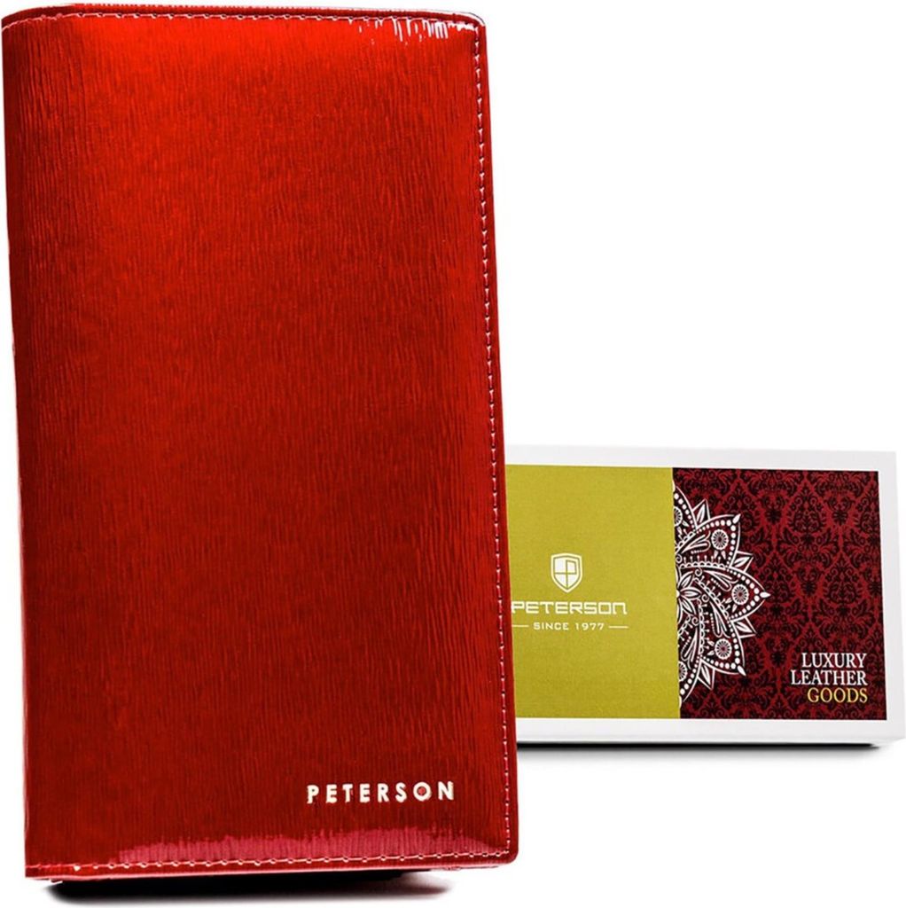 Peterson Portemonnaie aus Leder für Frauen Uegu rot One Produktbild 