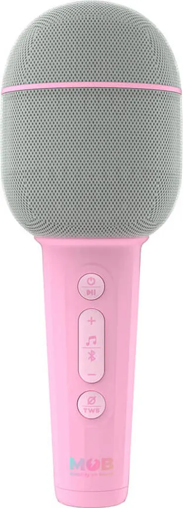 Micro karaoké Groovy Marshmallow MOB : chantez sans fil avec un son de qualité