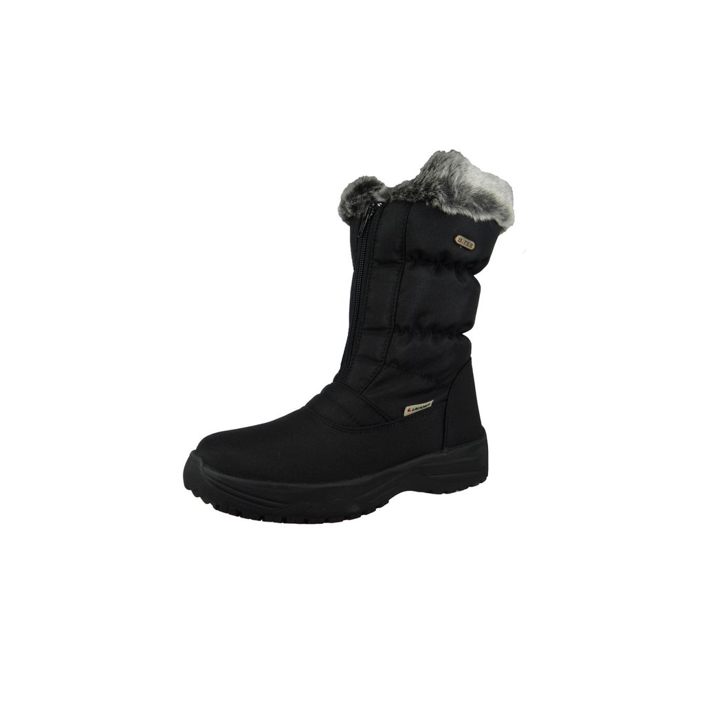 Lackner Kitzbühel Olga TX - Damen Winter Stiefel mit integrierten Spikes 7600 Schwarz , EU 36 UK 3