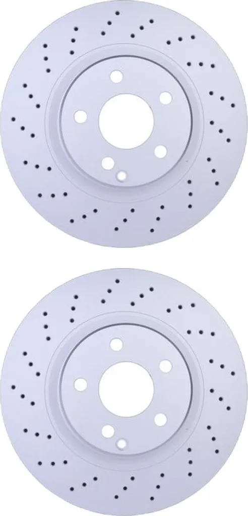 2 Disques de Frein Ventilés HELLA Ø 67mm 32mm pour Mercedes Classe S