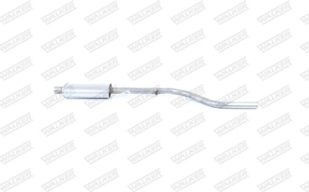 Pot d'échappement central pour Fiat Punto - Silencieux WALKER 22045