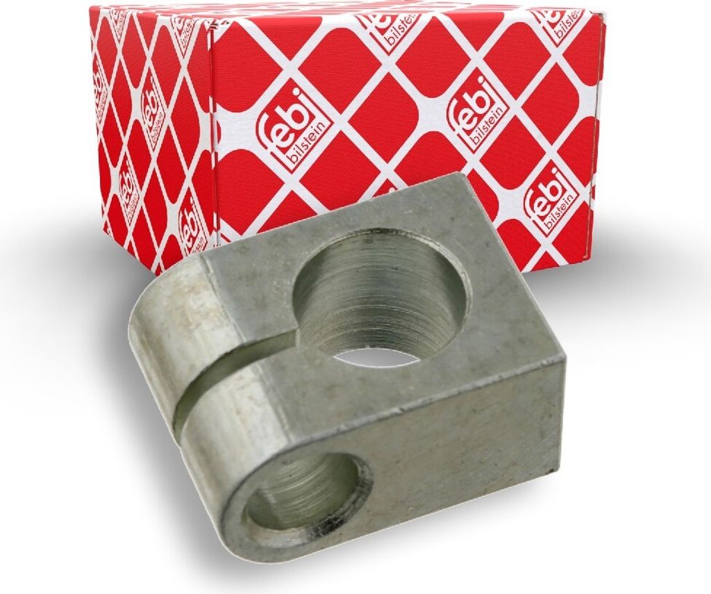 FEBI BILSTEIN Klemmstück Keilrippenriemenspannarm 08934 passend für MERCEDES-BENZ Citaro (O 530) 20mm 39mm 28mm 0,095kg