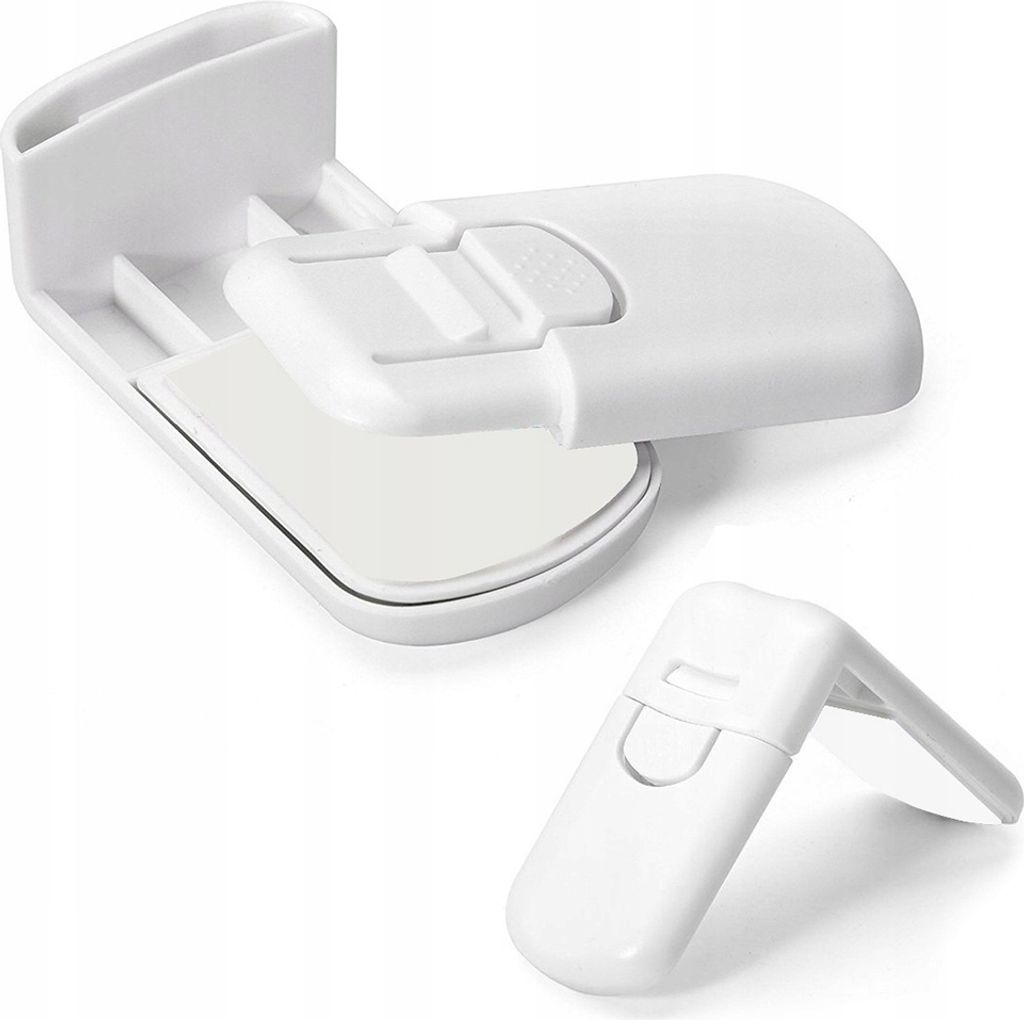 Schubladenschutz Eckschutz Kindersicherung 1 Stück Weiß Kunststoff