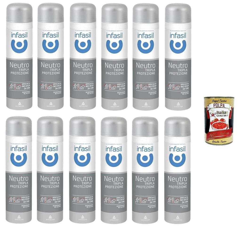 Infasil Deodorant-Spray Neutral Dreifach-Schutz, Schutz und Produktbild 