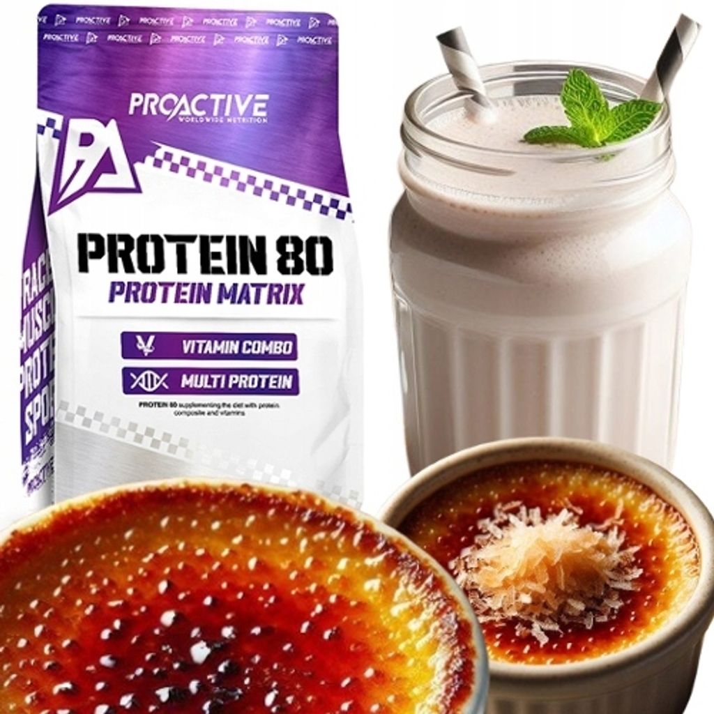 ProActive Concentrato di proteine del siero di latte WPC 80 Immagine del prodotto 