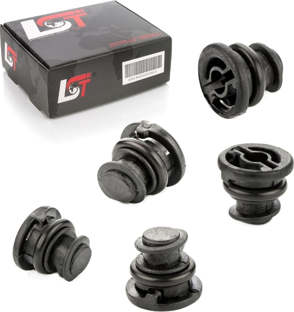5x Zylinderkopfschraube O-Ring für AUDI A1 A3 A4 A5 A6 Q2 Q3 Q5 TT 1.6 2.0 TDI