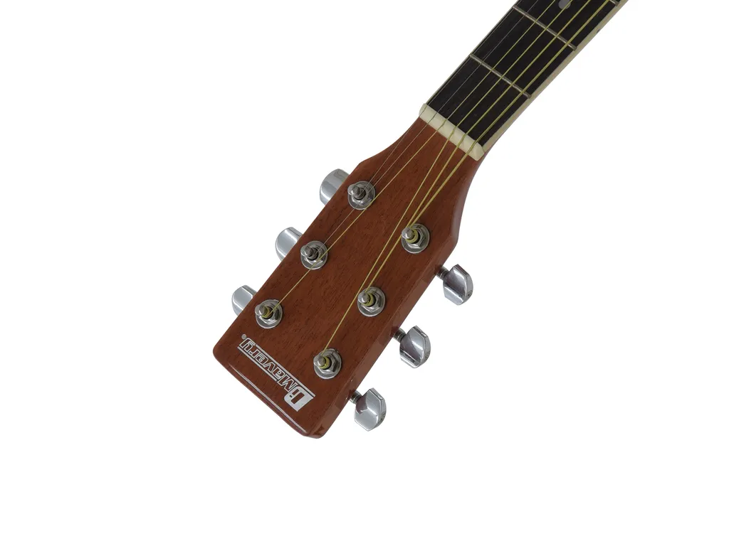 Guitare Folk Dreadnought Naturelle DR-520 - Instrument à Cordes Acier