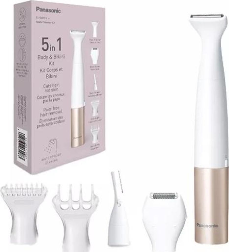 Panasonic ES-WM31 Körperhaartrimmer Weiss Gold Produktbild 
