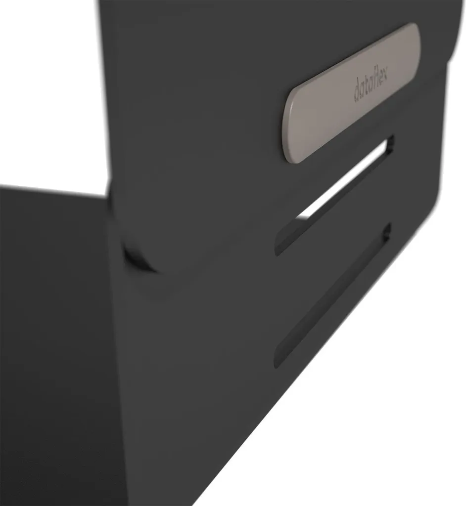 Dataflex Addit Bento Noir 45.123 Support Réglable et Autoportant Design