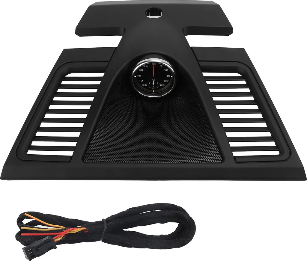 Chronomètre de bord et cache console centrale noir pour Panamera 970 - 2